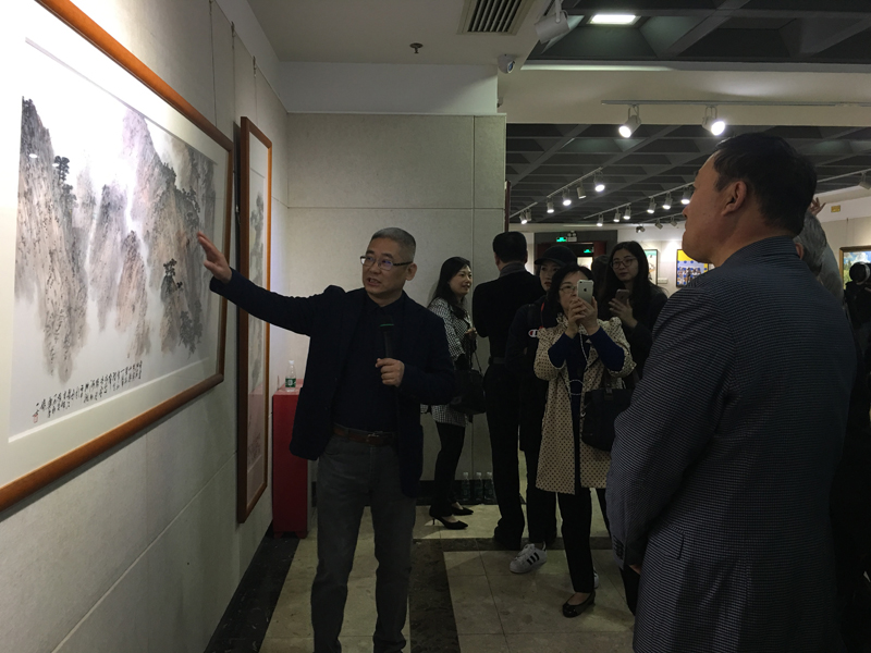 中国俄罗斯艺术家邀请展领导嘉宾合照
